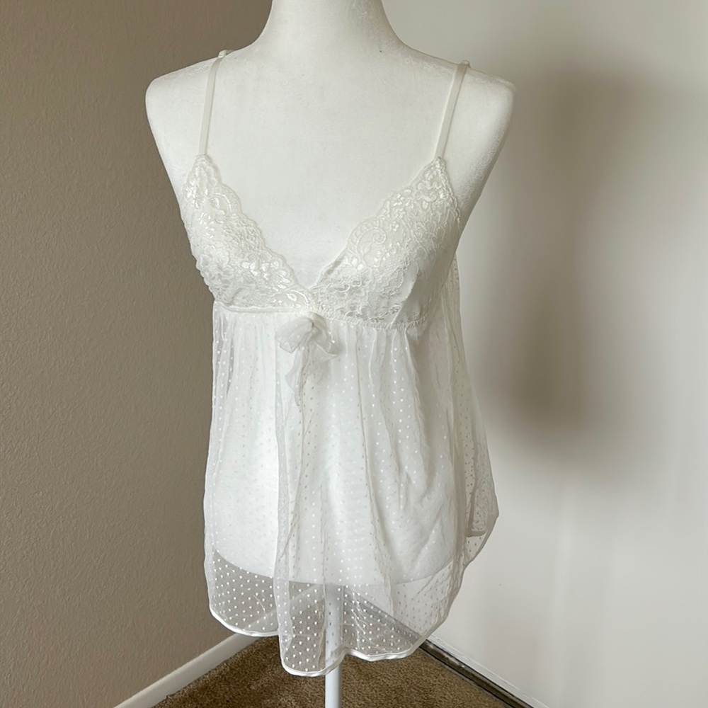 White lingerie set